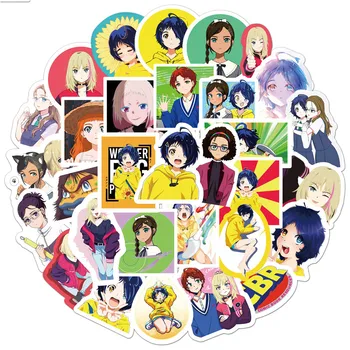 10/30/50PCSCute Anime Znakov Čudno Jajce Zgodba Strani Računa za Material, Telefon Prtljage Dekoracijo Nalepke Igrače za Otroke na Debelo