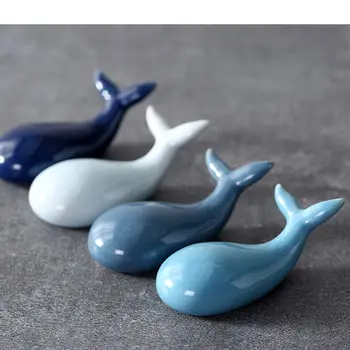 1PC Srčkan Palčke Nosilec Dolphin Oblikovan Žlico Vilice Držalo, Stojalo Doma Namizni Okras Kuhinji Rack Porcelana