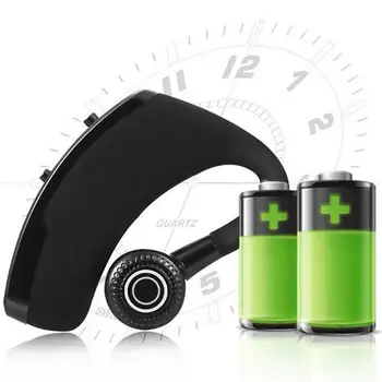 1Pcs V9 Brezžične Bluetooth Slušalke za Prostoročno Podjetja Bluetooth Slušalke Z Mikrofonom Slušalke Za Telefon Pogon Zmanjšanje Hrupa Vroče