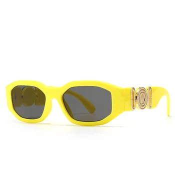 2020 Nove blagovne Znamke, Modni Oblikovalec Osebno sončna Očala Ženske Nezakonitih Majhen Okvir Dame sončna Očala UV400 Moških Oculos De Sol