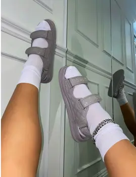 2021 Blagovne Znamke Oblikovalec Čevljev Ženska Sandalie Gladiator Velcro Sandali Ženske Visoke Kakovosti Pravega Usnja Dame Poletje Platformo Sandali