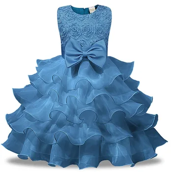 2021 Dekleta Princesa Obleke Formalno Otroci Oblačila Stranka Obleke Malčka Obleke Najstnik Poročno Obleko, Otroci, Oblačila, Otroška Oblačila