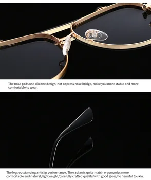 2021 Modni, Klasični Mach Slog Gradient Sončna Očala Kul Moški Letnik Blagovno Znamko Design Letalstva Uv400 Sončna Očala Oculos De Sol