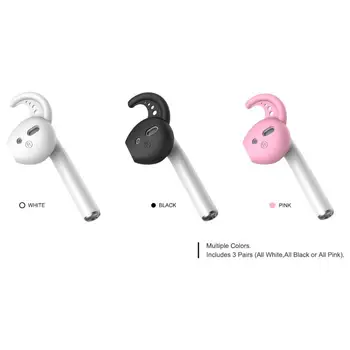 2021 Novo 1 Par Mehki Silikonski Ušesni Kavljem Slušalka Slip-Dokazilo Primeru Cover Za Apple AirPods Bluetooth Slušalke Pribor Za Vožnjo