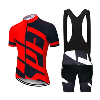 2021 Novo RKC NEBO Poletni Kolesarski Dres Komplet Dihanje Team Racing Sport Kolesarski Dres Mens Kolesarjenje Oblačila Kratek Kolo Jersey