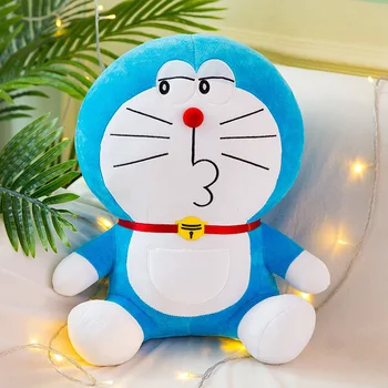 25-50 cm Kawaii Doraemon Plišastih Igrač Mehko Plišastih Živali Lutke Luštna Mačka Polnjene Lutka Anime Številke Rojstni dan Darila Za Otroke