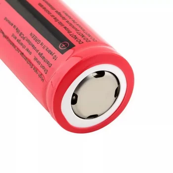 2PCS GTF 26650 3,7 v 7200mah Polnilna Litij-ionsko Baterijo, Uporabite za Svetilko DE 7200mah Zmogljivosti 26650 litijeve Baterije