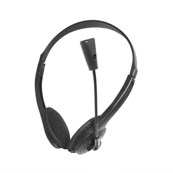 3,5 mm Žično šumov Nadzor Glasnosti Stereo Bluetooth-združljive Slušalke Slušalke Z Mikrofonom Nastavljiv Nad Glavo Slušalke