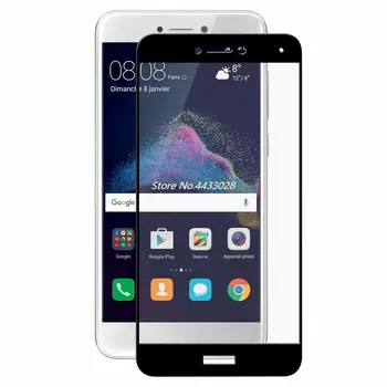 5D Polno Kritje Kaljeno Steklo Za Huawei P8 Lite 2017 Zaščitno folijo Za Huawei Honor 8 lite HD Zaslon Patron