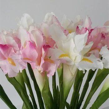 60 cm visoko 5pcs umetno Lilij flower&umetno Iris&umetno perzijski Fleur de Lys&fleur-de-lis&umetne rože-de-luče