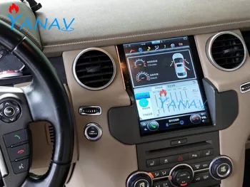 Android Stereo Sprejemnik avtoradia Za Land Rover Discovery 4 LR4 2009-2016 Avdio Navpično Stereo zvokom v Video Multimedijski Predvajalnik DVD-jev