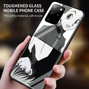 Anime Hunter x Lovci Stekla Primeru Telefon za Samsung Galaxy S20 S21 FE S10 Opomba 10 20 Ultra 5G 9 S9 Plus S10e Kritje Coque