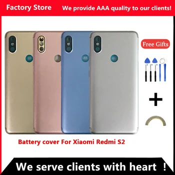 Baterijo Nazaj Kritje Za Xiaomi Redmi S2 Hrbtni Pokrovček Za Redmi S2 Pokrov Baterije, Ohišje +Obseg Funkcijo Gumbov Za Napajanje