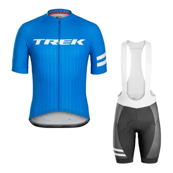 Bele hlače z oprsnikom bo ustrezala moški kolesarjenje gorsko kolesarske hlače uniforme na prostem šport cestno kolo ustreza kratek sleeved kolesarjenje dresov