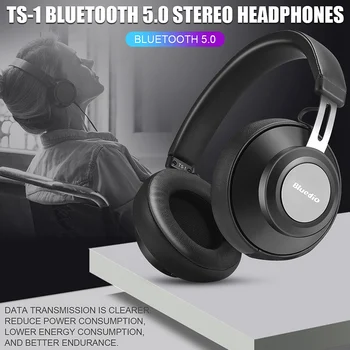 Bluedio Ts-1 Bluetooth 5.0 Glasbe Čepkov Stereo Gaming Slušalke Stereo Slušalke