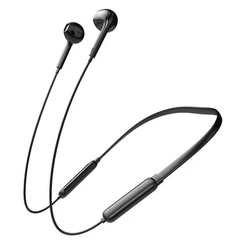 Bluetooth Neckband Slušalke za prostoročno telefoniranje, Glasnost Slušalke Nadzor Pesem Stikalo 250MAh Dolg Čas predvajanja Z Mikrofonom Paket Polje