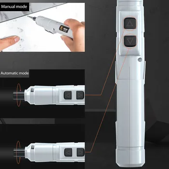 Brezžični USB za Polnjenje Električni Izvijač Mini Power Večfunkcijsko Orodje izvijač Za Popravilo Ure Akumulatorski Vrtalnik