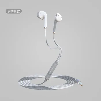 Candy barve Žične Slušalke in-Ear Slušalke Z Mikrofonom šumov Čepkov Glasbo, Slušalke Za Xiaomi Huawei iphone