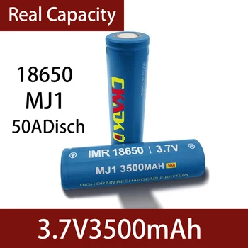 CKADK Prvotne MJ1 3,7 v 3500 mah Litij-18650 Polnilna Baterija Za Svetilko, baterije MJ1 3500mah baterije