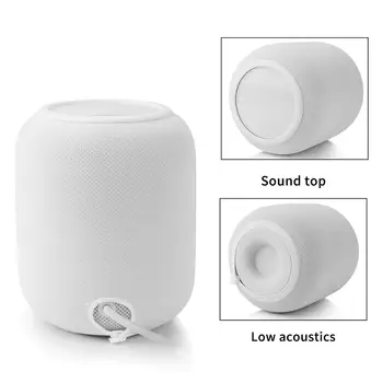 Dustproof Zaščitni Pokrov Primeru 360-Stopinjski Pred Prahom Praktično Trajno za Apple HomePod Smart Zvočniki Dodatki