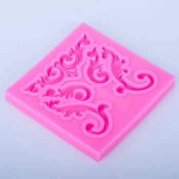 Evropski olajšave oblike 3D Obrti Olajšave, Čokolada, slaščice Silikonsko Plesni Fondat Torto Kuhinji Dekoraterstvo DIY Orodja