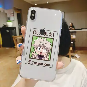Hunter X Killua Zoldyck Anime luksuzni Telefon Primeru Pregleden mehko Za iphone 5 5s 5c se 6 6s 7 8 11 12 plus mini x xs xr pro max