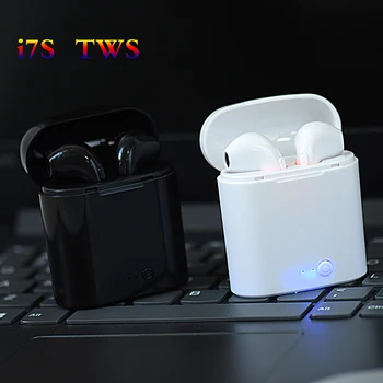 I7s TWS Bluetooth 5.0 Slušalke Stereo Čepkov Brezžične Slušalke za V uho Slušalke Za Vse Pametni Telefon Športne slušalke