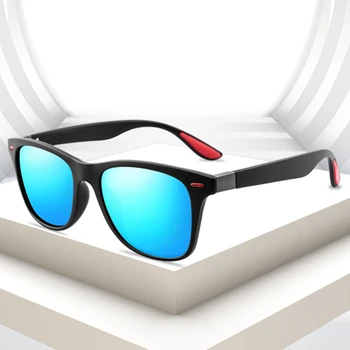 Iboode 2021 Vroče Polarizirana sončna Očala Moških UV400 Kvadratnih Ženski Polarizirajočega Očala, Classic, Retro blagovno Znamko Design Vožnjo sončna očala