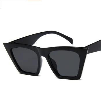JASPEER Retro Cat Eye sončna Očala Ženske Kvadratnih sončna Očala Moških UV400 Vožnje Letnik Odtenki Punk Moda Očala