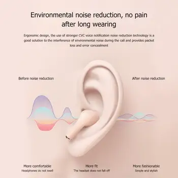 Lenovo Lp1s Brezžične Slušalke Bluetooth 5.0 Slušalke Kakovost Zvoka Nadgrajeno Res Brezžične Stereo Športne Slušalke