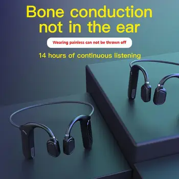 Md04 Kostne Prevodnosti Slušalke Bluetooth 5.0 Glasbe Klic Funkcije Slušalke Športne Zmanjšanje Hrupa Vodotesne Slušalke