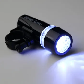 Nepremočljiva Svetlo Kolo Kolo 5 LED Žarometi in Zadnje Rep Svetlobe Varno Vožnjo Svetilka Svetilke Nastavite Luz Bicicleta Bycicle Lučka