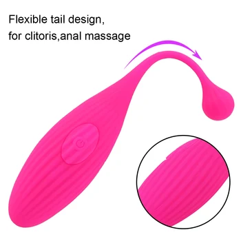 OLO 10 Hitrosti Vibrator Jajce Brezžični Daljinski Analne Stimulacije Ščegetavčka Vaginalne Zaostritev Uresničevanje Sex Igrače za Ženske