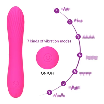 OLO 7 Hitrosti Močne Vibracije G-spot Orgazem Masaža Čarobno Palico, Dildo, Vibrator Vagine, Klitoris Spodbujanje Sex Igrače za Ženske