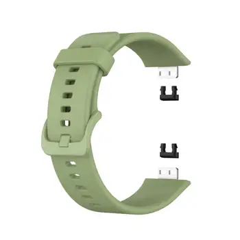 Primerna Za Huawei Watch Fit Barve Sponke Silikonski Pašček Iz Nerjavečega Jekla, Z Glavo Zrn Watchband Dropship Smart Dodatki