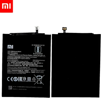 Prvotne Nadomestna Baterija Za Xiaomi Redmi Note7 Opomba 7 Pro M1901F7C BN4A Resnično Telefon Baterija 4000 mah+ Brezplačna Orodja
