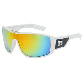 QS640 Nova Zunanja Velik Okvir Sunglasse Moških Prevelik Šport Buljiti Debelo sončna Očala Pisane Uv400
