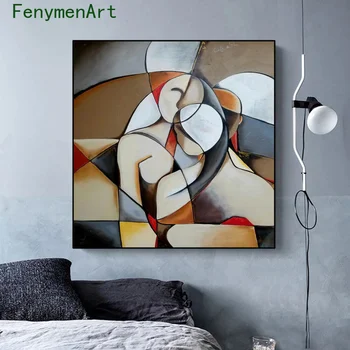 Slavni Picasso Slikarstvo Povzetek Sanjska Ženska Platno Plakat Klasično Sliko Za Wall Art Za Dnevni Sobi Doma Dekor