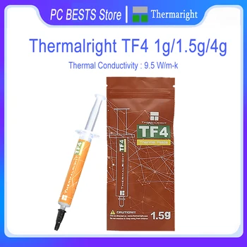 Thermalright TF4 1g/1,5 g/4g Termalno Pasto CPU odvajanje toplote silikonsko mazilo računalnik prenosni silikonsko mazilo