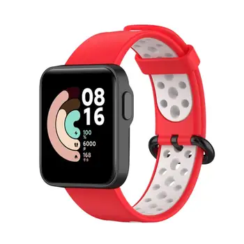 Trak Za Xiaomi Mi Gledati Lite / Redmi Watch Watchband Zapestnica SuitableUniversal Dve barvni Trak Silikonski Trak Watch Trak Nova