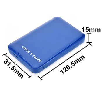 Trdi Disk s Široko Področje Uporabe Enostavnost 2.5 inch USB 3.0 Zunanje Ohišje Pogona SATA III Pomnilniško Napravo za Shranjevanje