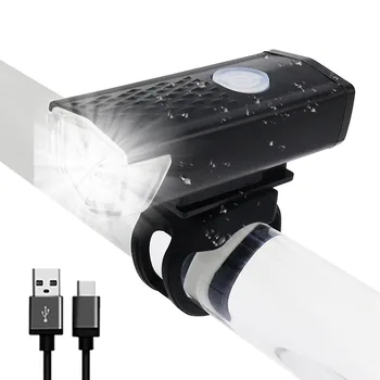 USB Polnilne Kolo Svetlobe Rainproof Kolesa Spredaj Nazaj Zadnja Luč Kolesarjenje Varnost Opozorilo Luč Kolesarske Opreme