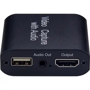 USB Video Kartico za Zajemanje HDMI-združljiv Z USB 2.0 HD 4K 1080P Video Snemanje Polje Za PS4 XBOX Telefon Igra kapitan Oddaja TV