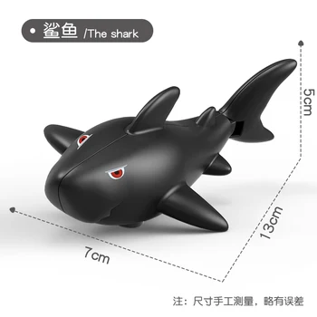 Velika Velikost Serije Shark Živalskega Črnega Divji Model Igrača, Primerna Za Otroke Gojiti Obresti Izobraževalne Gradniki Darilo