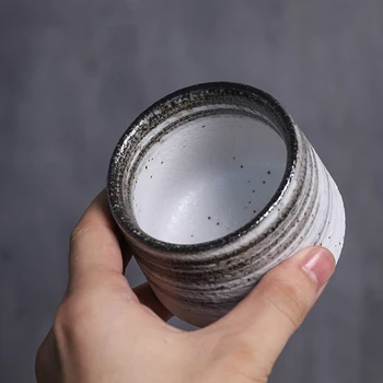 Velika zmogljivost keramični čaj skodelico porcelana teacups kitajski kung fu pokal 200 ml