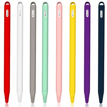 Za Apple Svinčnik 2 V Primeru Mehkega Silikona, Držalo za Pisalo Kritje Združljiv Za Tablični računalnik Ipad Touch pen Zaščitna Primeru 2018 2020