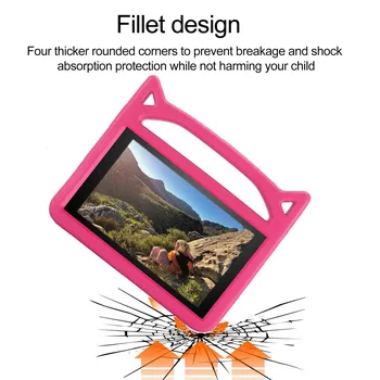 Za Fire Hd 10 Otroci Edition Tablet Primerih Zajema Zgrajena V Oklepaj In Ročaj Visoke Kakovosti Tablet Varstvo Dodatki