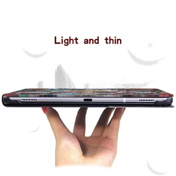Za Samsung Galaxy Tab S6 Lite/Tab A7/Tab A6 10.1/Tab Je 9,7/Tab S5e/Tab A 8.0 Palčni Tablični Usnje Stojalo Lahki Kritje Primera