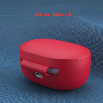 Za Xiaomi Redmi Airdots3 Silikonski Lupini Zaščitni Pokrov, Slušalke Primeru za Redmi AirDots 3 Brezžična tehnologija Bluetooth Čepkov Fundas