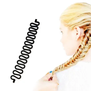 Ženske DIY Lase Vpletanje Orodje Braider Roller Kavelj S Lase Sukanci Styling Ostra Las Styling Pribor Hairband